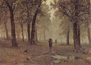 Ivan Shishkin, Rain in an Oak Forest